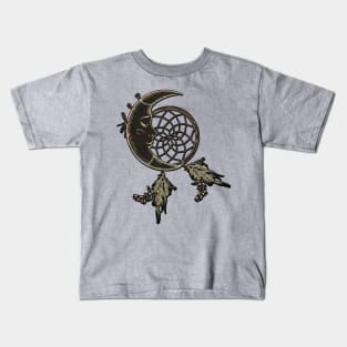 Dreamcatcher with moon Kids T-Shirt